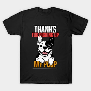 Thanks for picking up my poop pug T-Shirt